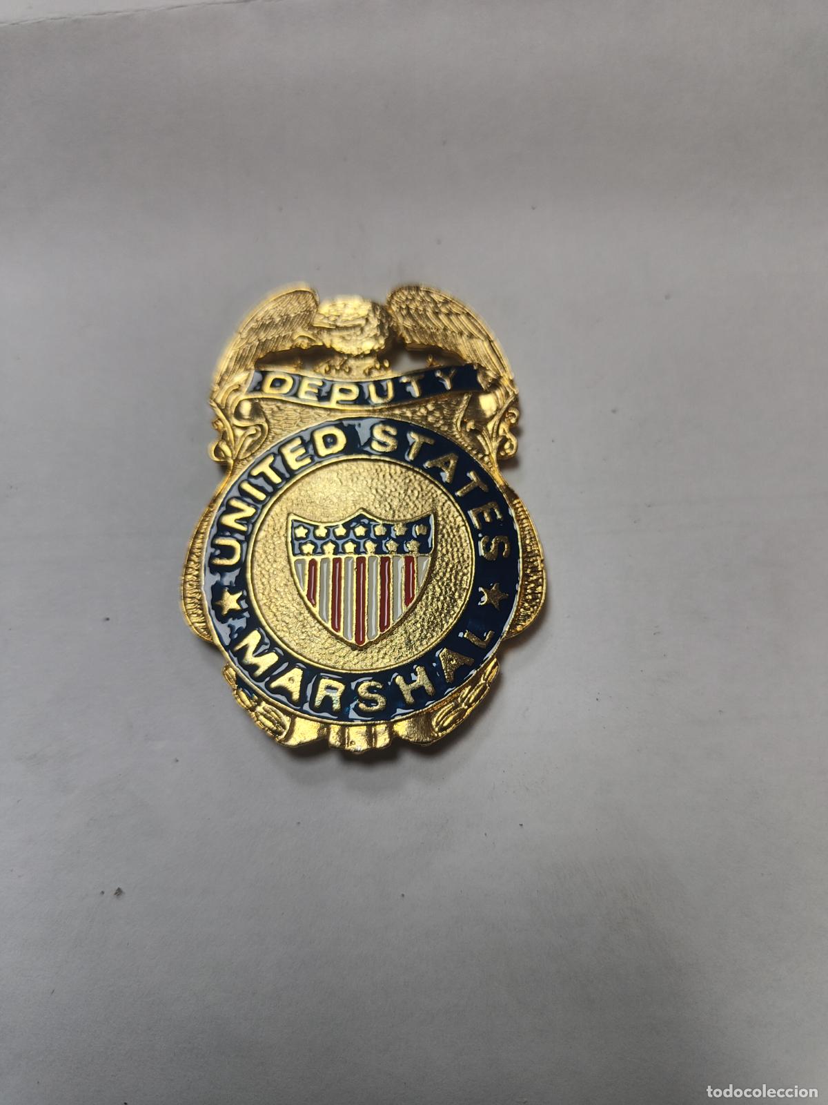 Pins de colecci&oacute;n: Placa insignia Estados unidos departamento Marshall