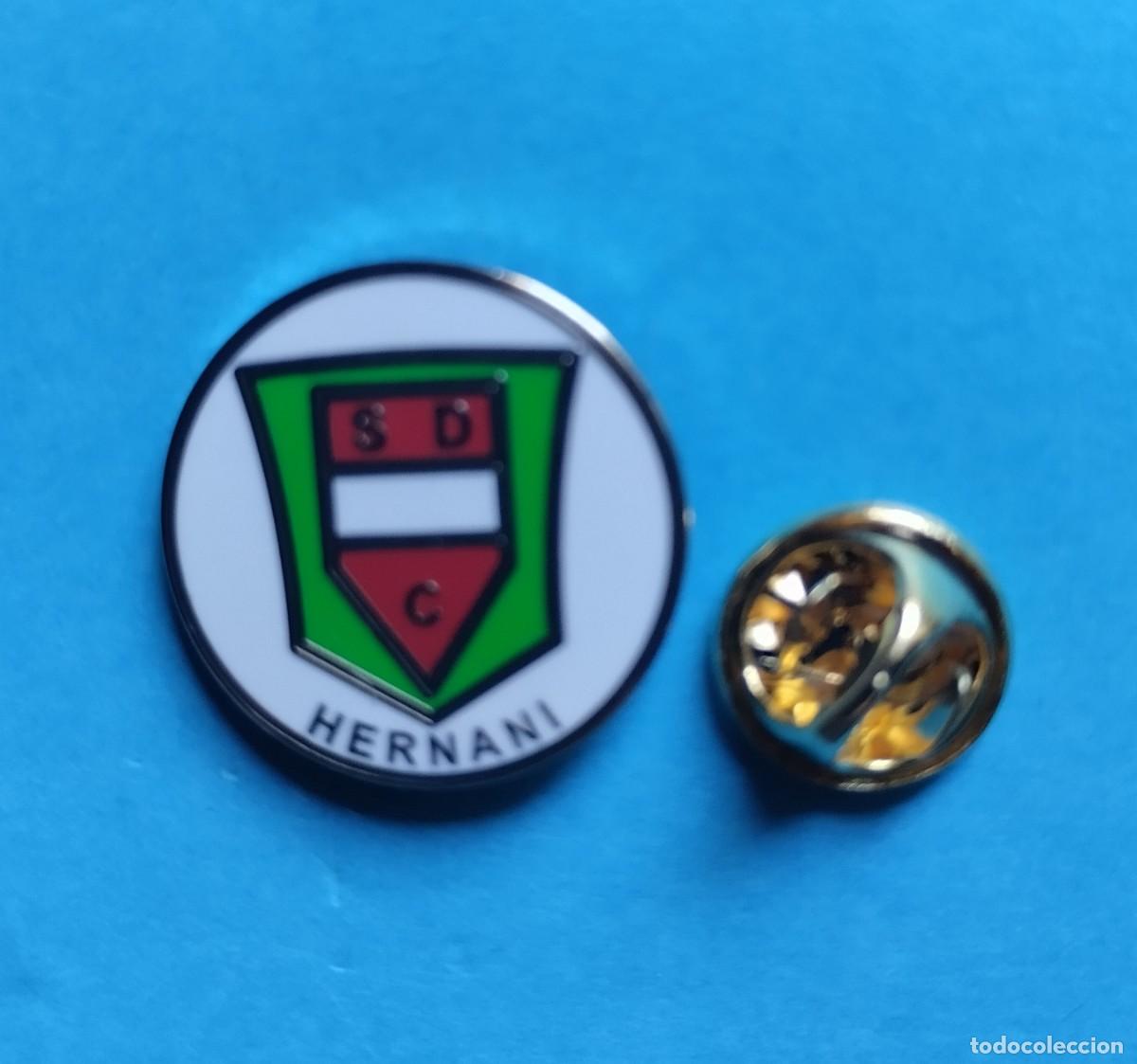 Pins de colecci&oacute;n: PIN FUTBOL - ESMALTE - S.C.D. HERNANI - HERNANI - GUIPUZCOA