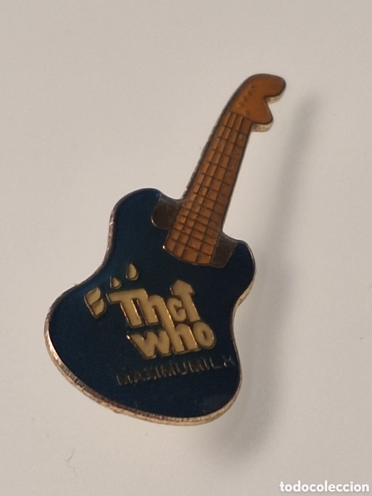 Pins de colecci&oacute;n: Pin guitarra rock The Who