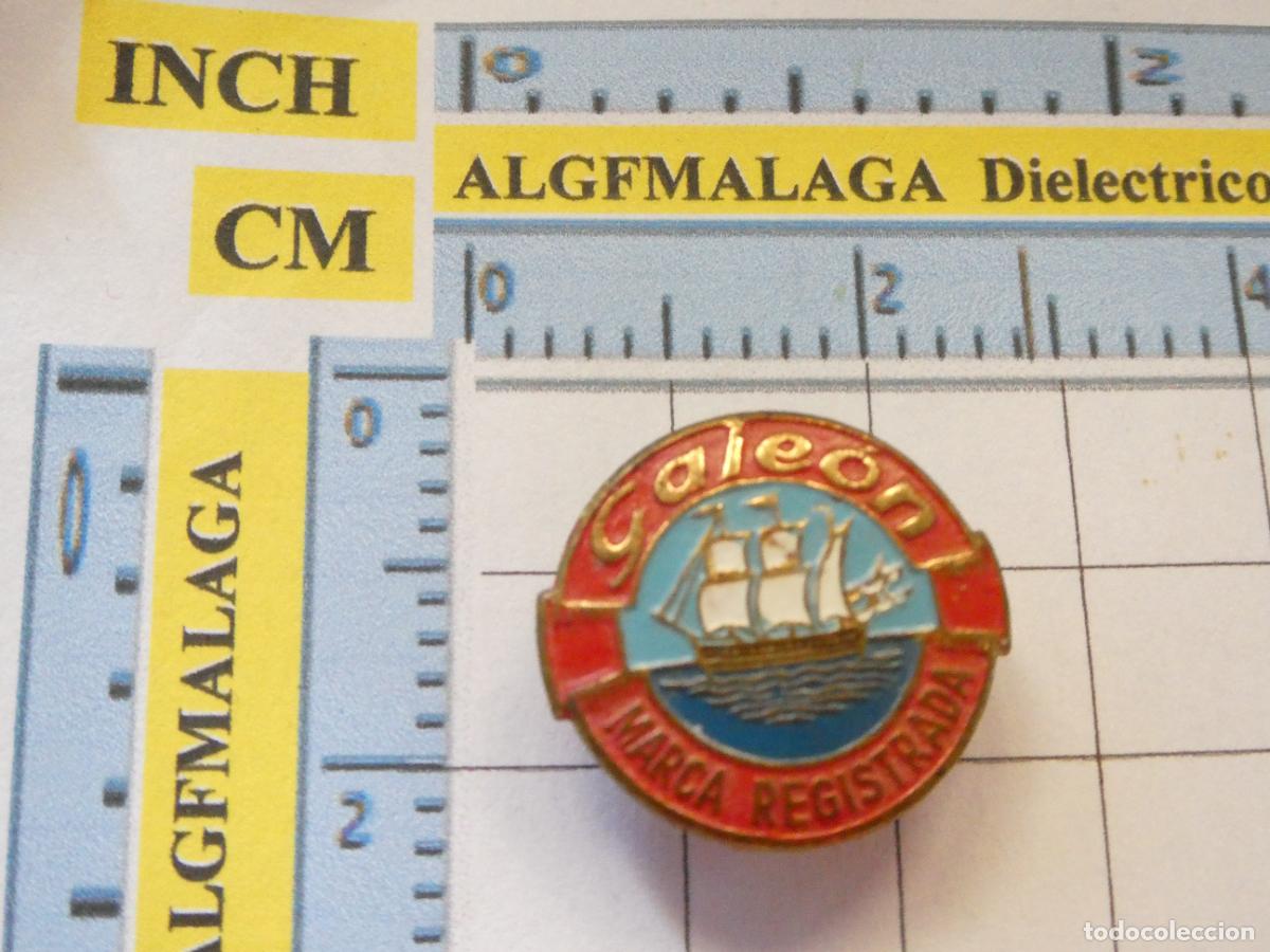 Pins e Spille di collezione: ANTIGUA INSIGNIA BROCHE OJAL SOLAPA. GALE&Oacute;N MARCA REGISTRADA BRANDY VINO ?. NO PIN