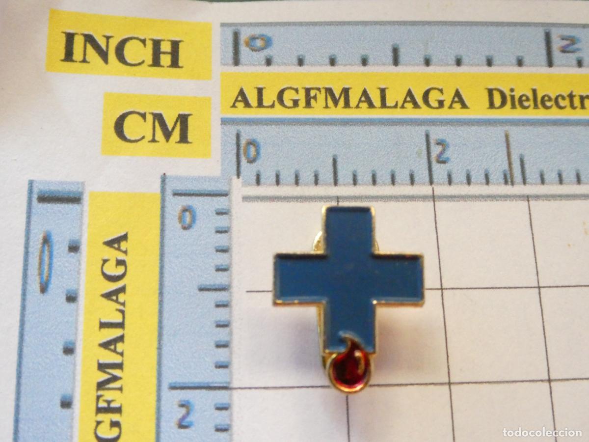 Pins e Spille di collezione: ANTIGUA INSIGNIA BROCHE SOLAPA OJAL. DONANTES DE SANGRE. NO PIN