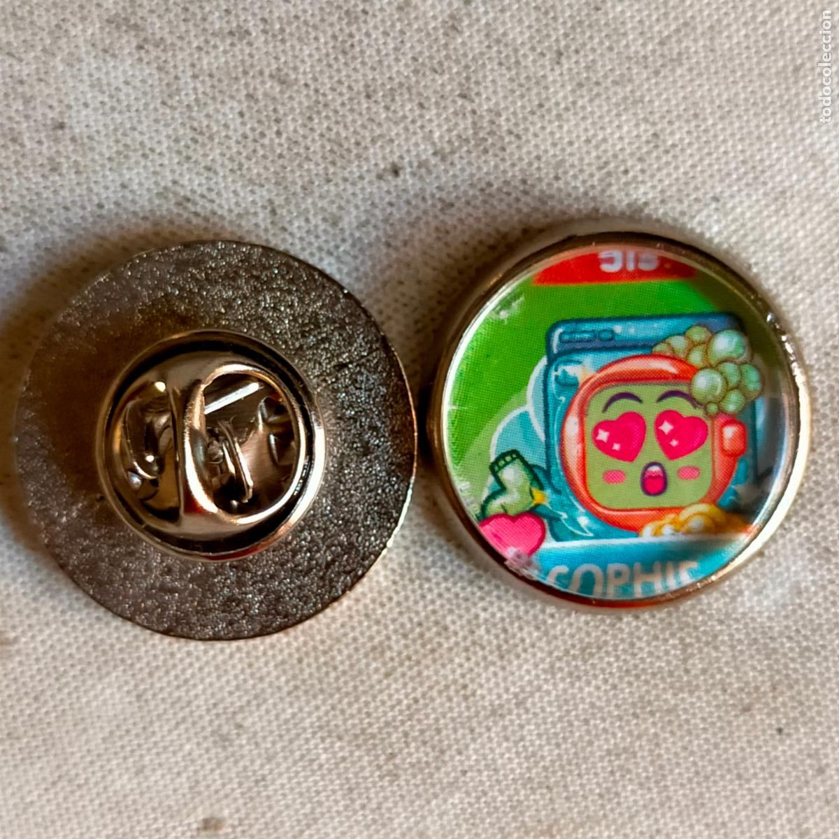 Pins de colecci&oacute;n: PIN REDONDO METAL - coleccion juguetes y juegos mojipops