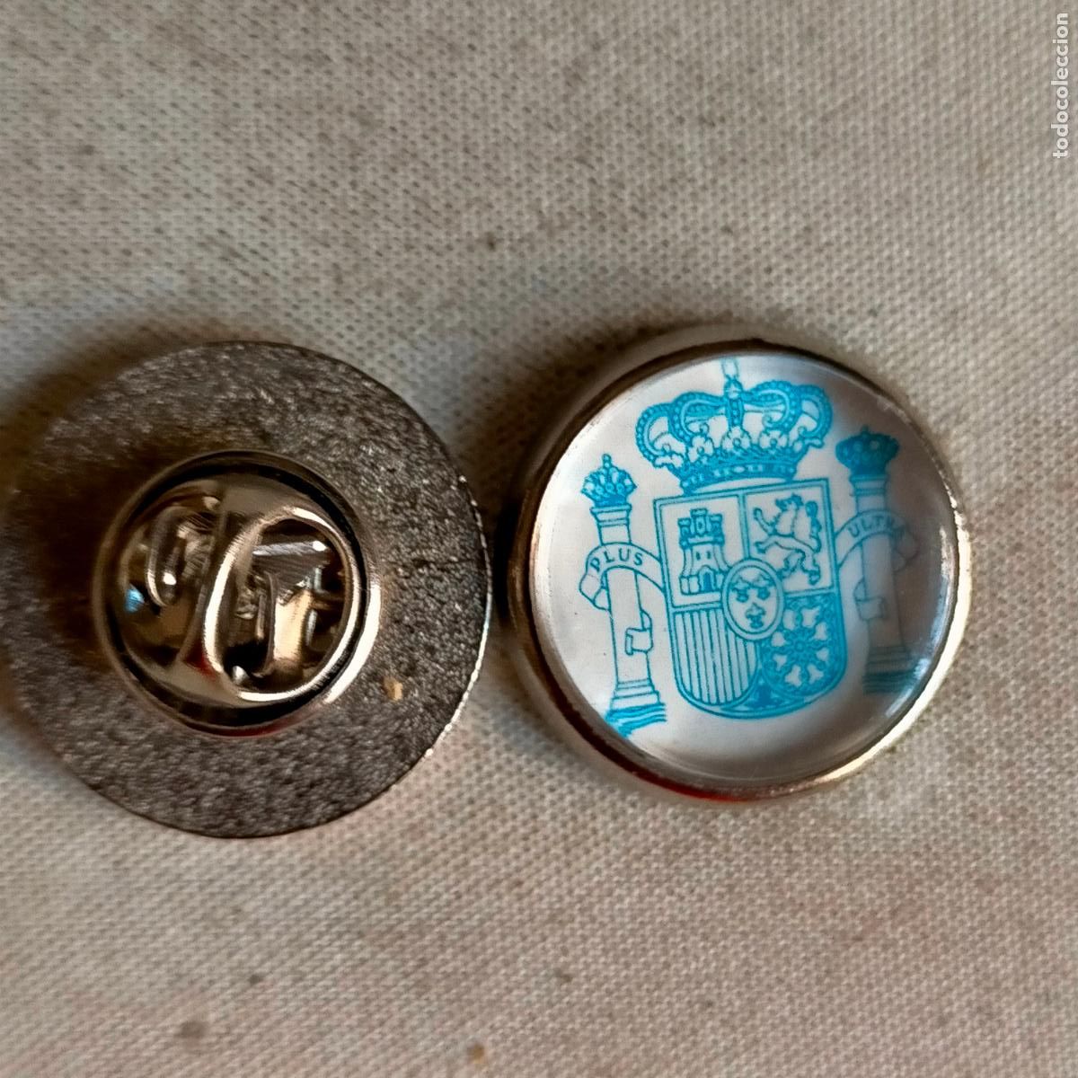 Pins e Spille di collezione: pin redondo metal - ESCUDO ESPA&Ntilde;A