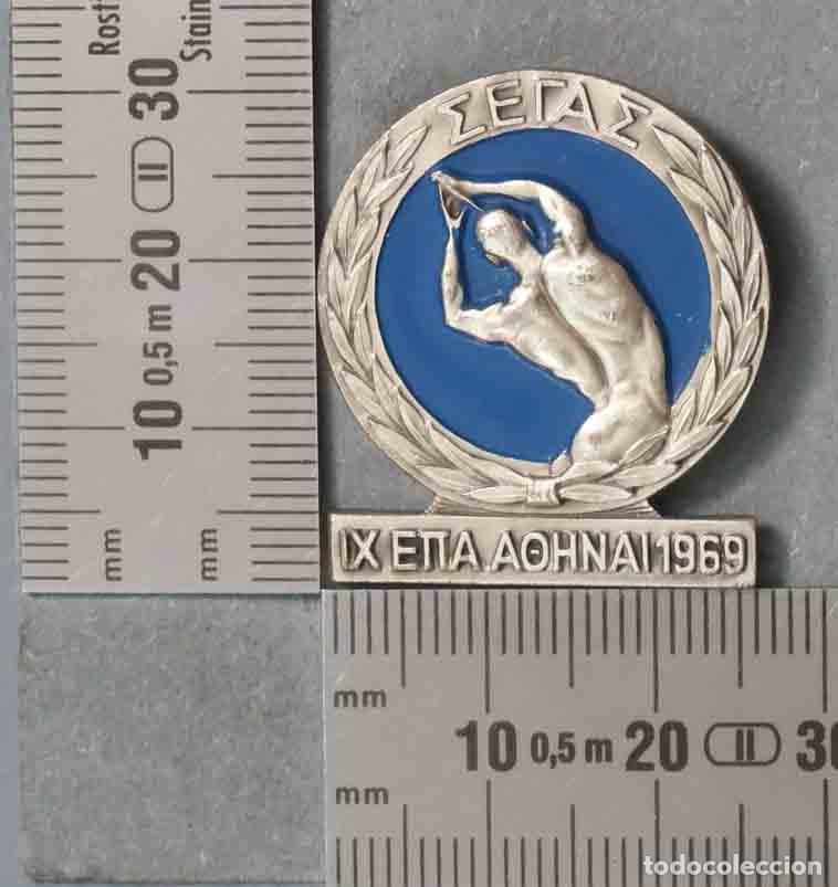 Sammlung von Pins: PIN. ATENAS CAMPEONATO DE EUROPA 1969