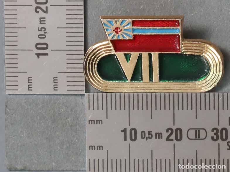 Pins de colecci&oacute;n: PIN. Bandera de la Rep&uacute;blica Socialista Sovi&eacute;tica de Georgia CIRCUITO OLIMPICO