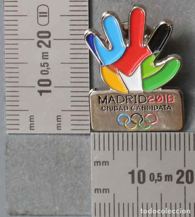 Pins de colecci&oacute;n: PIN. MADRID 2016 CANDIDATURA