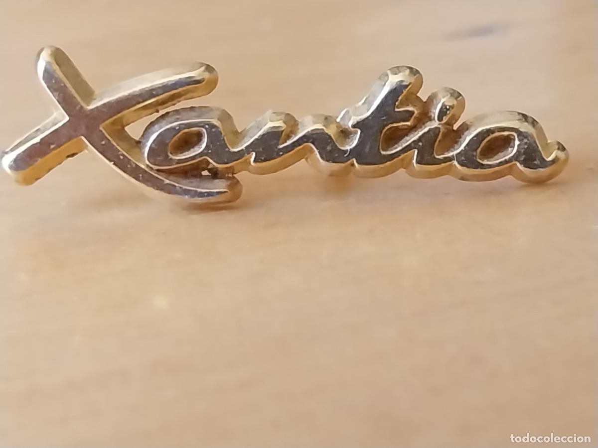Pins de colecci&oacute;n: XANTIA CITROEN PIN PINCHO METAL DORADO 2,6CM LARGO