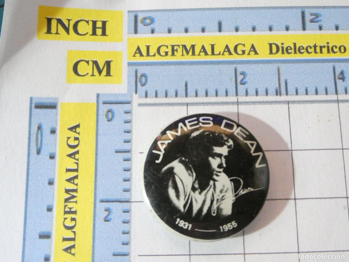 Pins de colecci&oacute;n: INSIGNIA BROCHE CHAPA CINE ACTOR JAMES DEAN 1931 1955