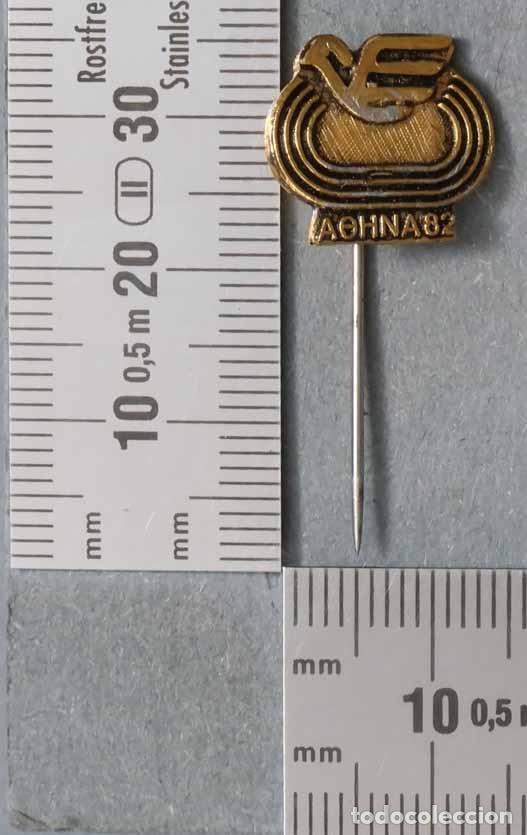 Pin's de collection: PIN. CAMPEONATO EUROPE ATENAS 1982
