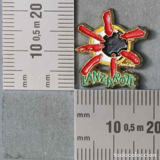Pins de colecci&oacute;n: PLACA O INSINGIA. LANZAROTE - Foto 1