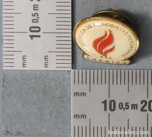 Pins de colecci&oacute;n: PIN. FEDERACION DE PERIODISTAS DEPORTIVOS DE AMERICA