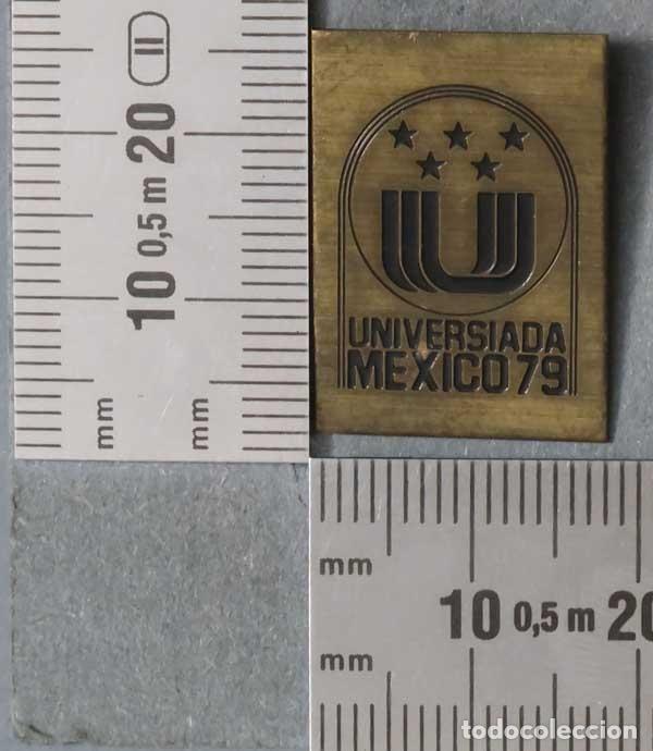 Pins de colecci&oacute;n: INSIGNIA. UNIVERSIADA MEXICO 79