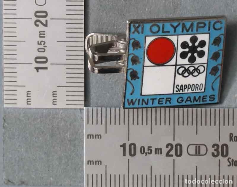Pins de colecci&oacute;n: INSIGNIA. XI OLYMPIC SAPPORO WINTER GAMES