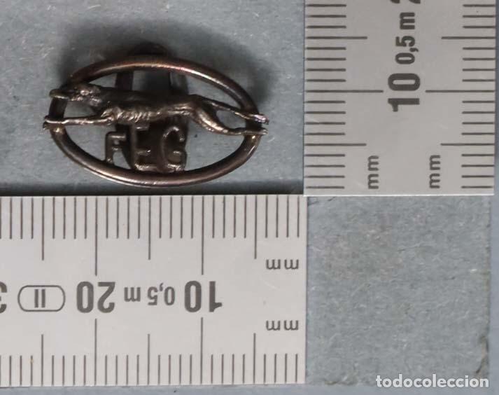 Collection pins: PIN. OJAL. FEDERACION ESPA&Ntilde;OLA DE GALGOS. PLATA. PUNZONADA
