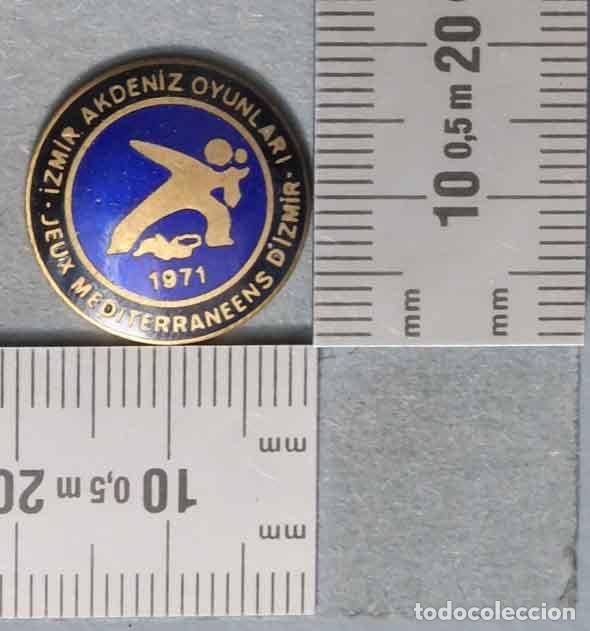 Collection pins: PIN. JEUX MEDITERRANEENS D&acute;IZMIR 1971