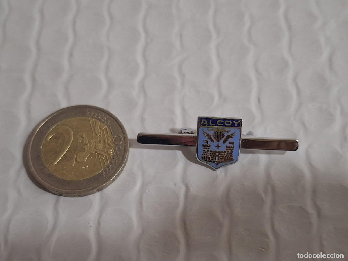 Pins de colecci&oacute;n: Insignia / pin Alcoy. - Foto 3