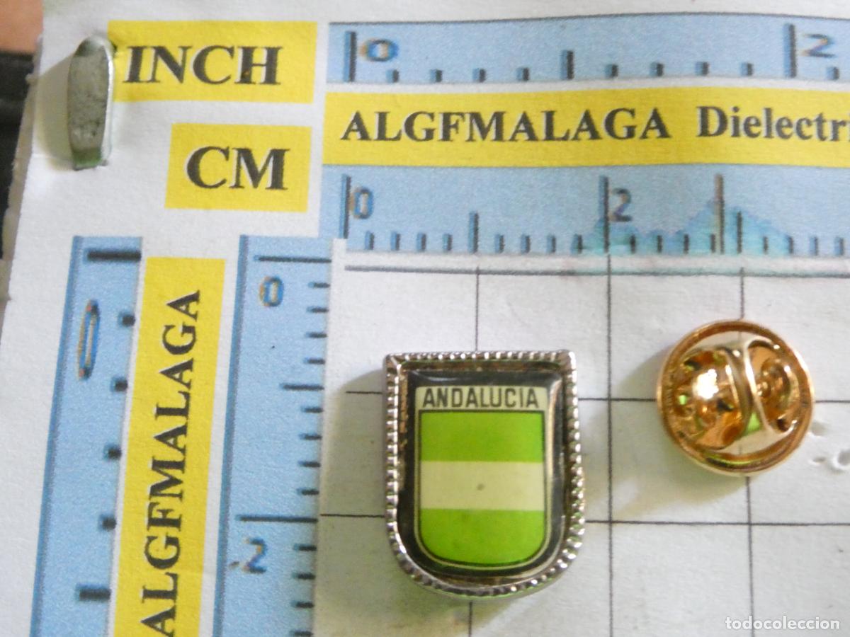 Sammlung von Pins: PIN DE TURISMO BANDERAS. BANDERA ESCUDO ANDALUC&Iacute;A