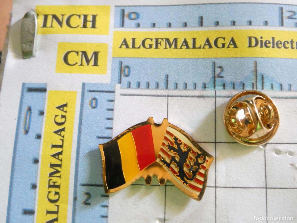 Pins e Spille di collezione: PIN DE TURISMO BANDERAS. BANDERA B&Eacute;LGICA Y LUXEMBURGO