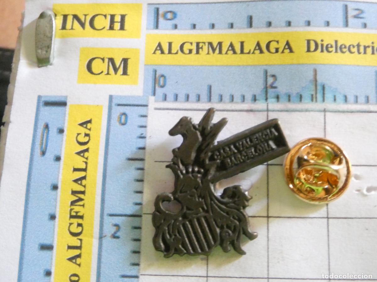 Pins e Spille di collezione: PIN DE TURISMO . CASA VALENCIA EN BARCELONA