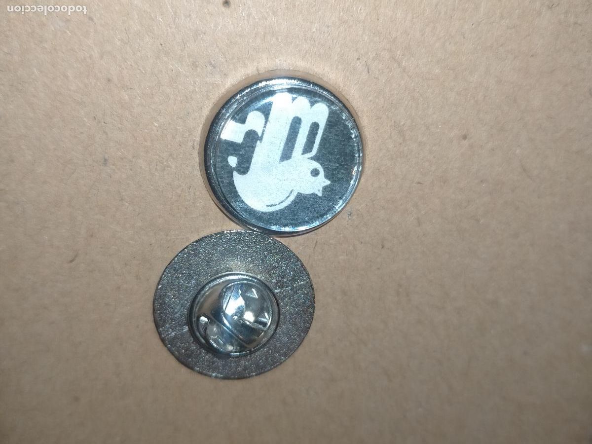 Sammlung von Pins: PIN REDONDO METAL - radios y television tv euskal