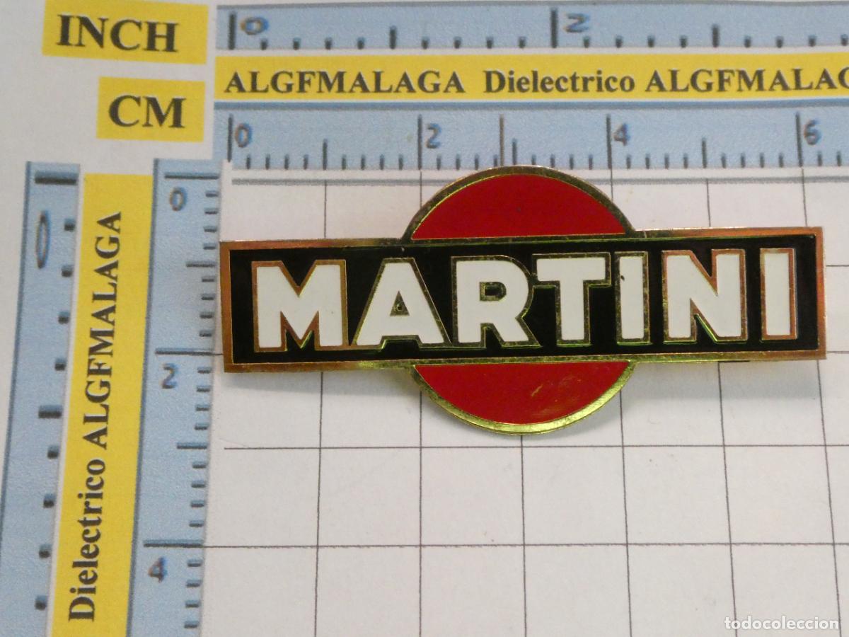 Pins de cole&ccedil;&atilde;o: INSIGNIA BROCHE. MARTINI GRAN TAMA&Ntilde;O LOGO. BEBIDAS. NO PIN