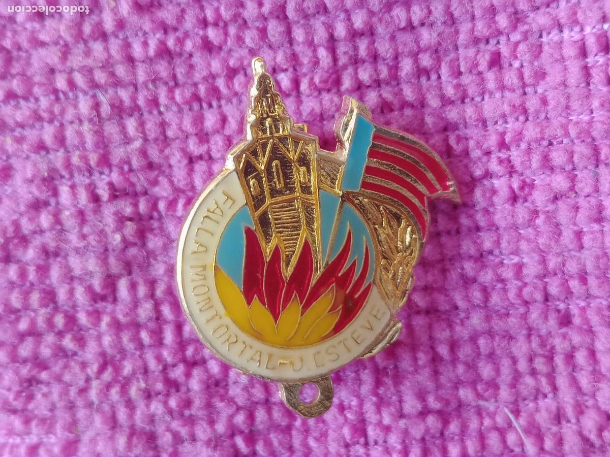 Pins de colecci&oacute;n: INSIGNIA FALLAS DE VALENCIA. FALLA MONTORTAL JOS&Eacute; ESTEVE