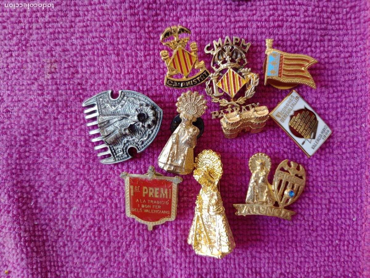 Pin's de collection: Valencia: 10 insignias/pins valencianistas