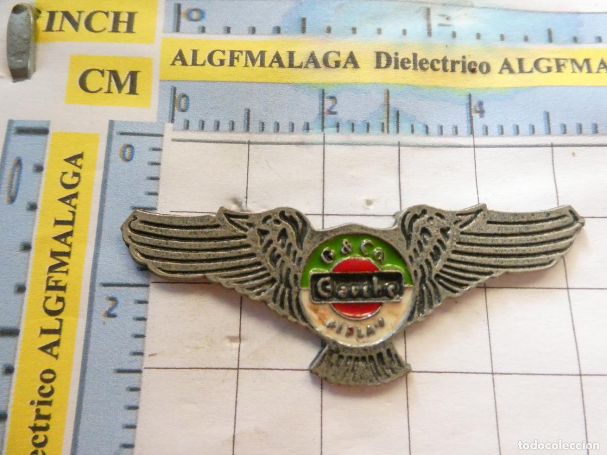 Pins de colecci&oacute;n: INSIGNIA DOBLE. G & CO GAUCHO MARCAS ROPA? MOTEROS? CUSTOM?
