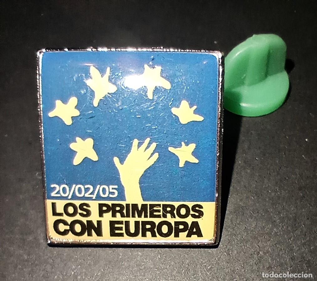 Pins de colecci&oacute;n: PIN - LOS PRIMEROS CON EUROPA - Foto 1