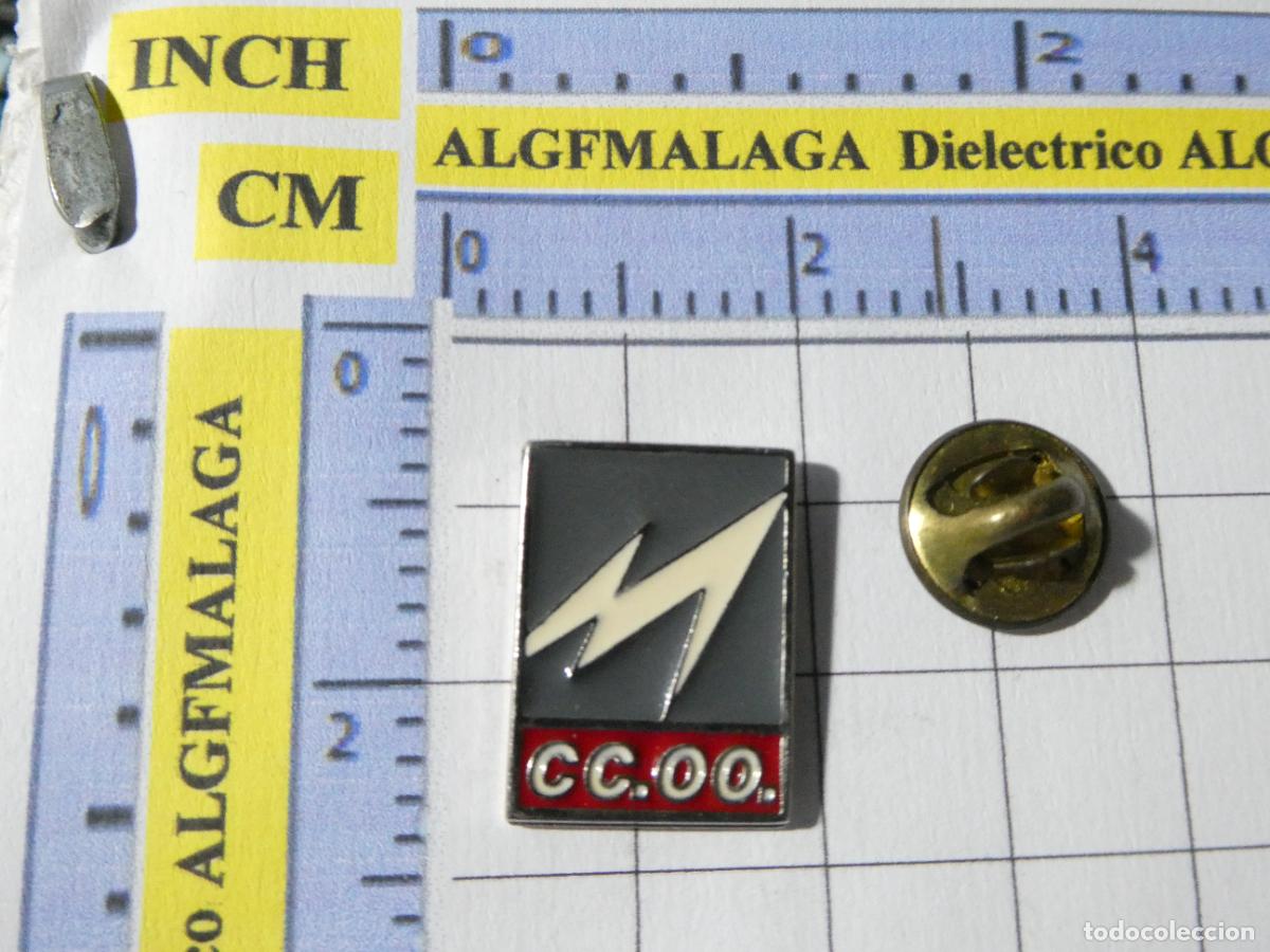 Collection pins: PIN POL&Iacute;TICO SINDICAL. CCOO COMISIONES OBRERAS