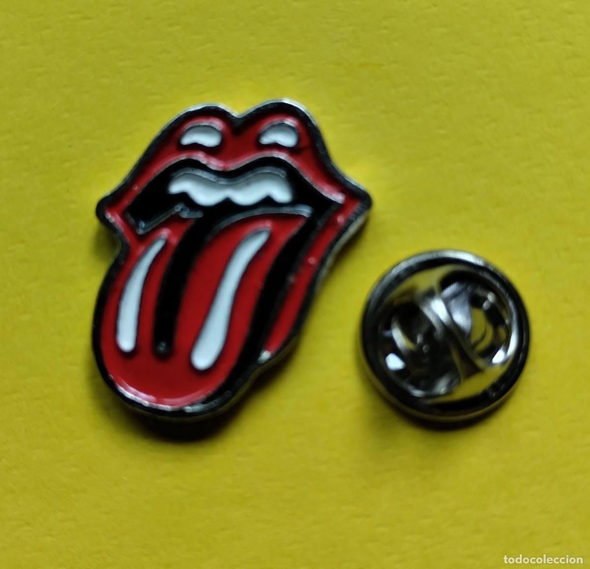 Pins de colecci&oacute;n: PIN - MUSICA - GRUPO ROLLIN STONES - LENGUA ROLLING. # 8