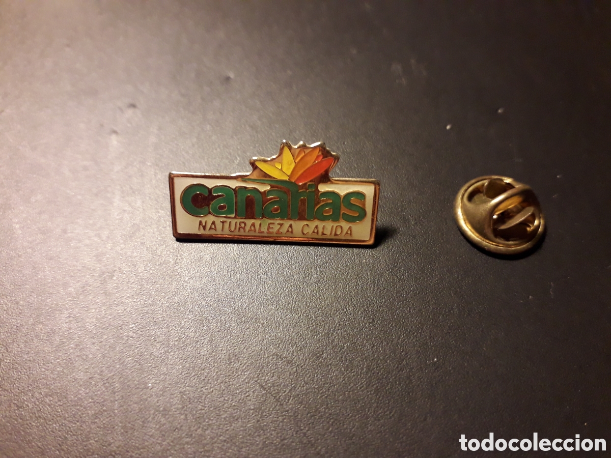 Pin's de collection: PIN CANARIAS, NATURALEZA C&Aacute;LIDA, TURISMO. PEDIDO M&Iacute;NIMO 3&euro;