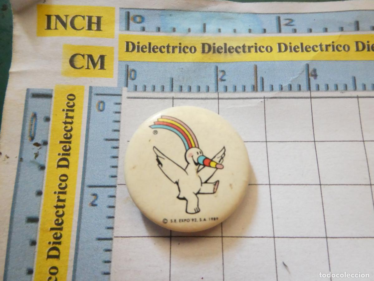Pins de cole&ccedil;&atilde;o: INSIGNIA CHAPA. EXPO 92 1992 MASCOTA CURRO SEVILLA. NO PIN