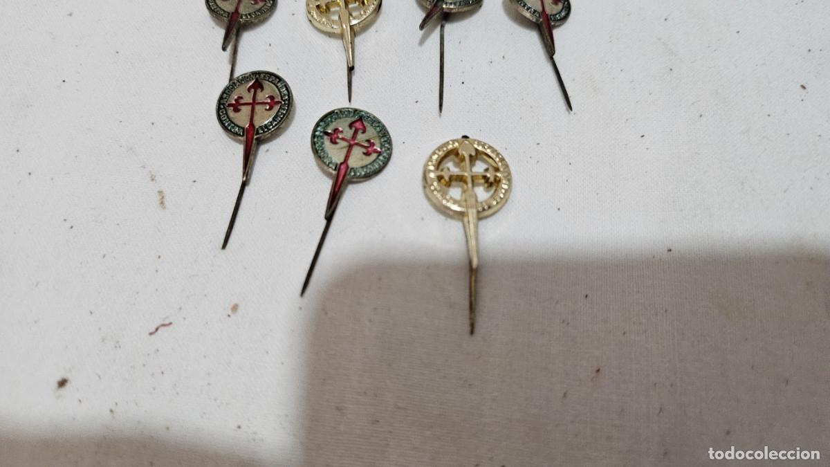 Pins de colecci&oacute;n: broches antiguos religioso - Foto 3