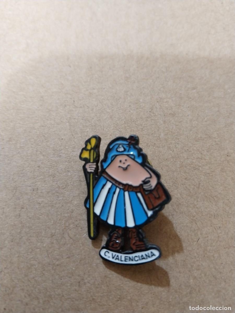 Pins de colecci&oacute;n: Pin. Camino de Santiago. Comunidad Valenciana.