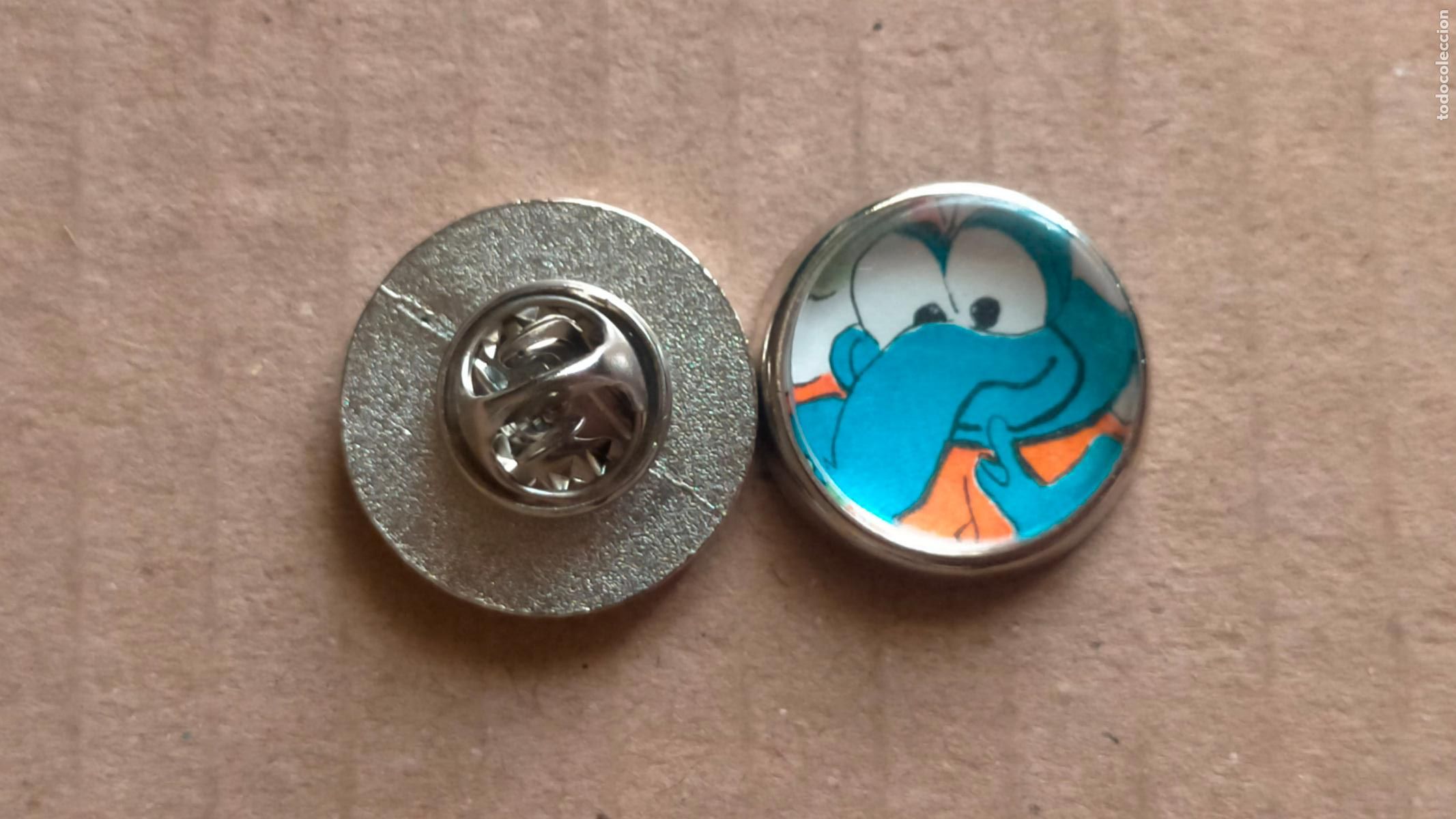 Collection pins: pin redondo metal - DIBUJOS ANIMADOS LOS PEQUE&Ntilde;ECOS