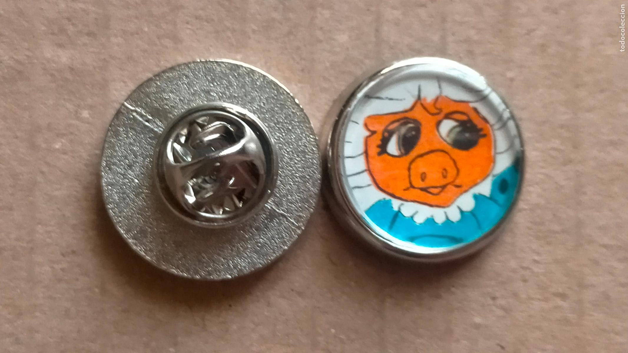 Pins de colecci&oacute;n: pin redondo metal - DIBUJOS ANIMADOS LOS PEQUE&Ntilde;ECOS