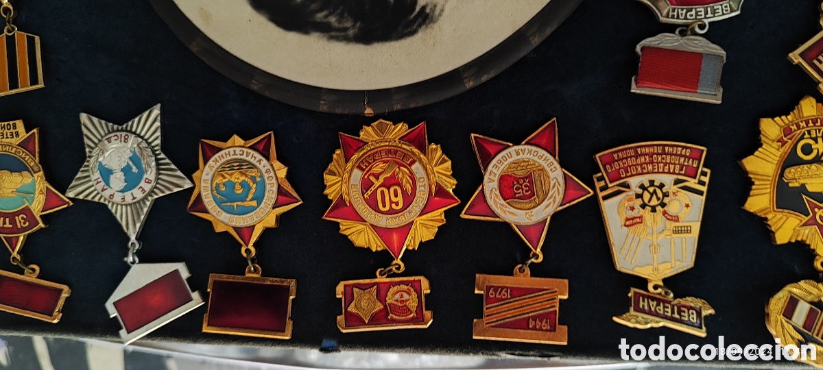 Pins de cole&ccedil;&atilde;o: Insignias de veteranos del Ejercito Rojo URSS