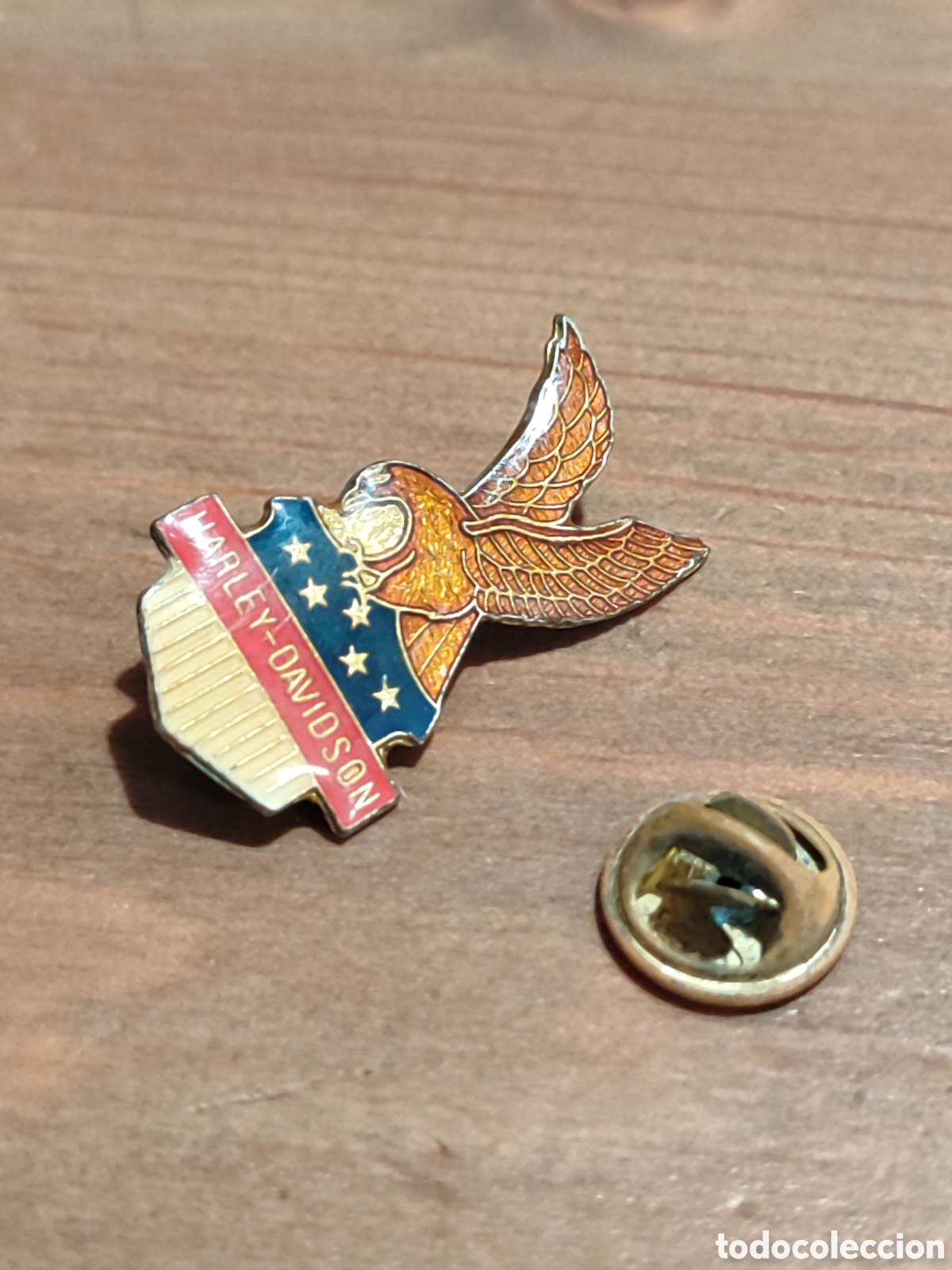 Pins de colecci&oacute;n: Original pin Harley Davidson - Foto 1