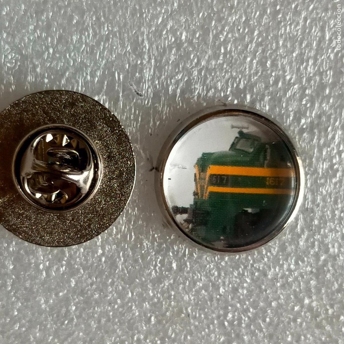 Pins e Spille di collezione: PIN REDONDO METAL - coleccion trenes renfe