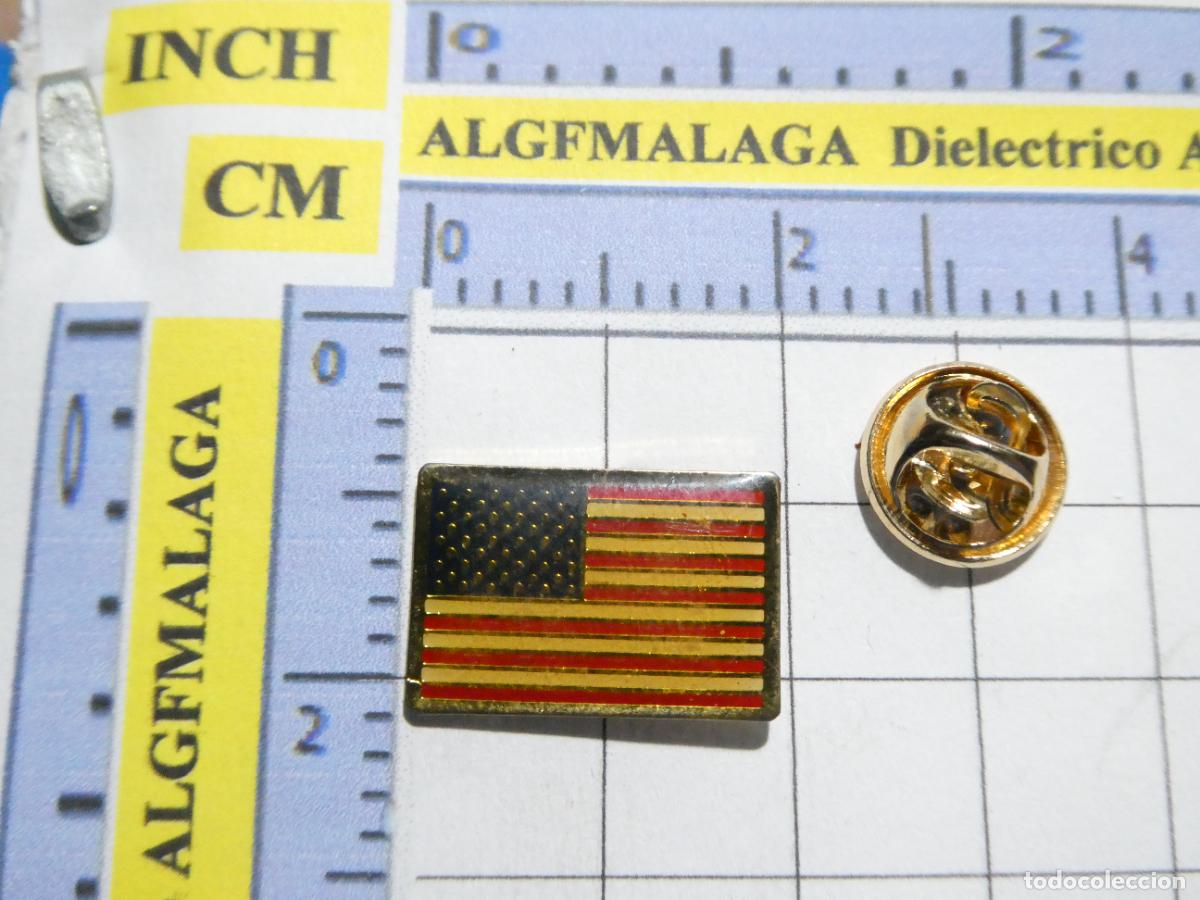 Pin's de collection: PIN DE TURISMO BANDERAS. BANDERA DE ESTADOS UNIDOS