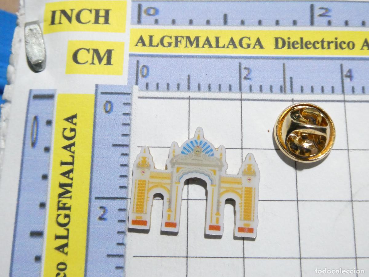 Pins e Spille di collezione: PIN DE TURISMO. PORTADA PORT&Oacute;N ENTRADA FERIA DE SEVILLA 2006