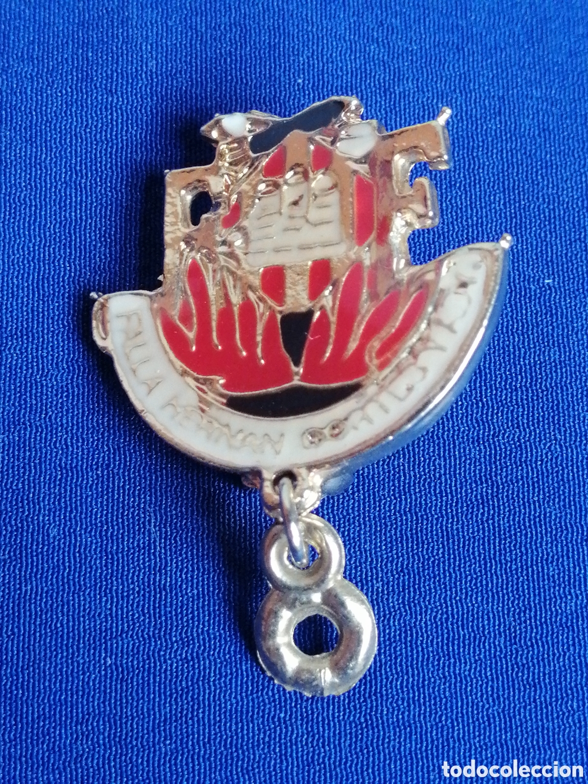 Collection pins: FALLA HERMAN CORTES (ALZIRA) INSIGNIA DE ALFILER