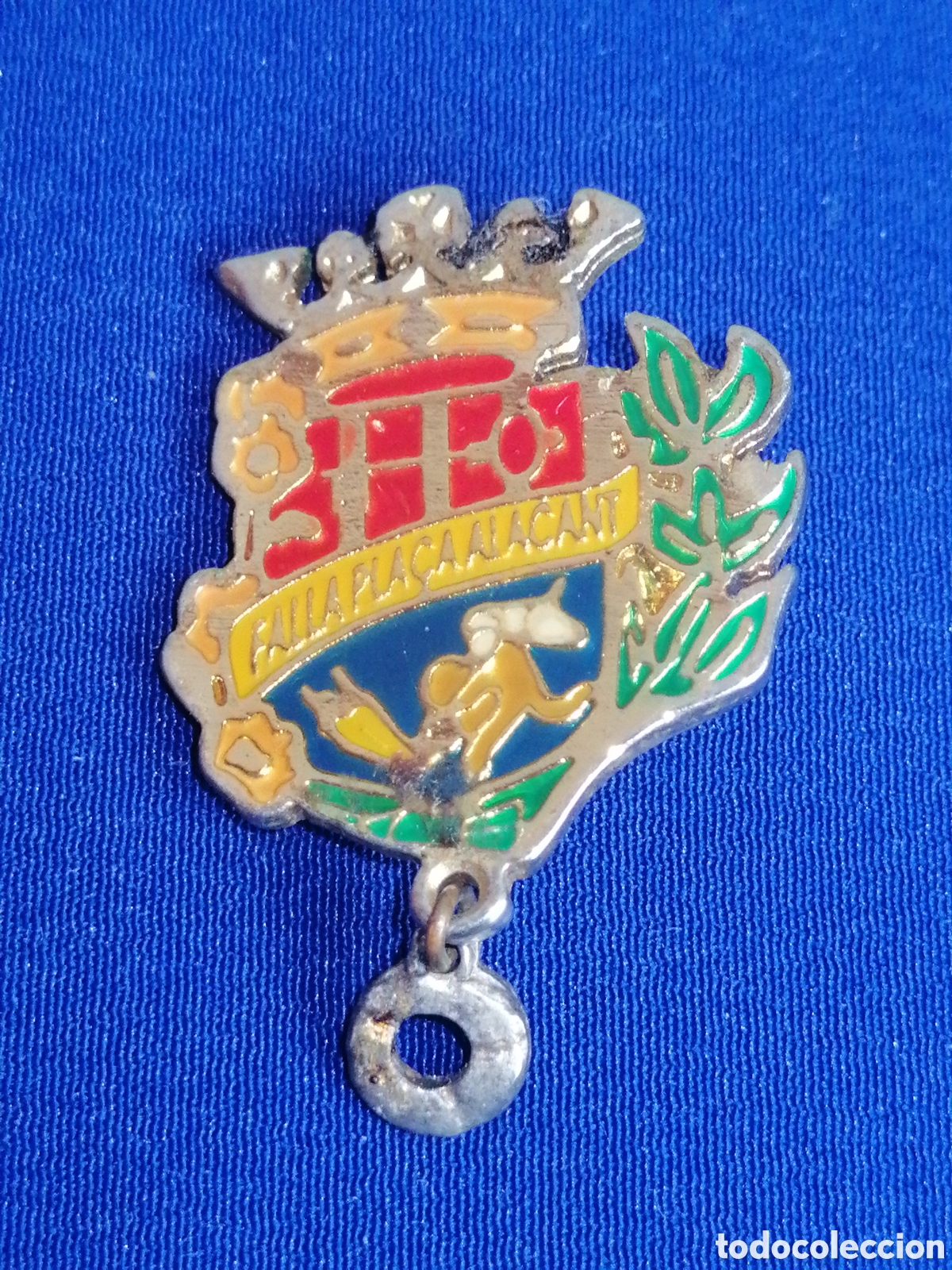 Pins de colecci&oacute;n: FALLA PLAZA ALICANTE (ALZIRA) INSIGNIA DE ALFILER