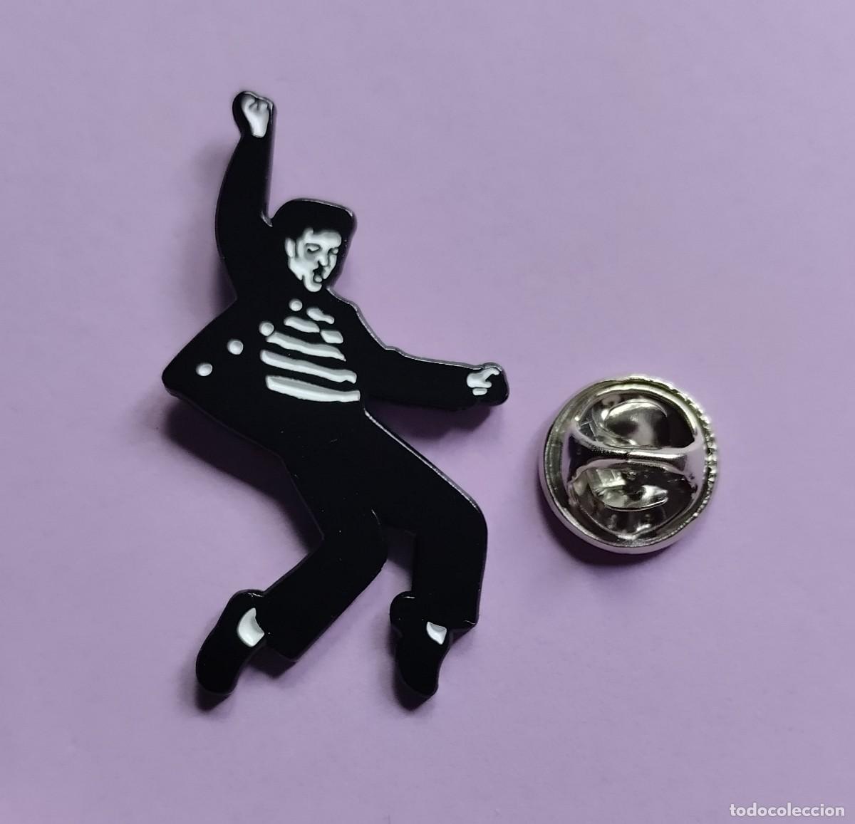 Pins de colecci&oacute;n: PIN - MUSICA - REY DEL ROCK - ELVIS PRESLEY. # 8