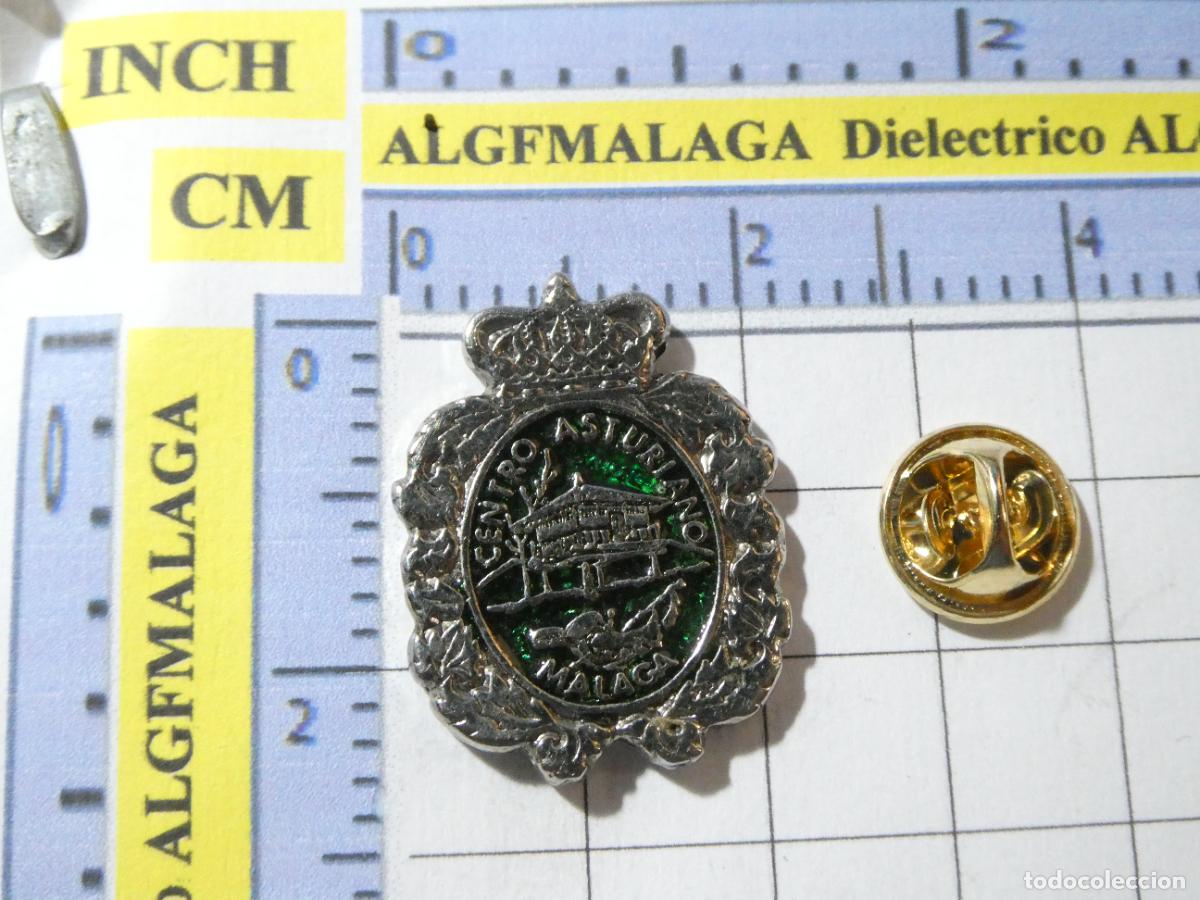 Pins e Spille di collezione: PIN DE TURISMO HER&Aacute;LDICA. ASTURIAS CENTRO ASTURIANO EN M&Aacute;LAGA