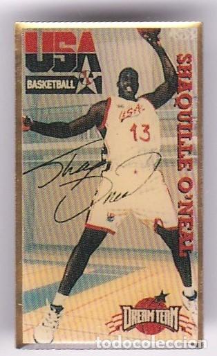 Pins de cole&ccedil;&atilde;o: Pin's de baloncesto americano Shaquille O'Neal