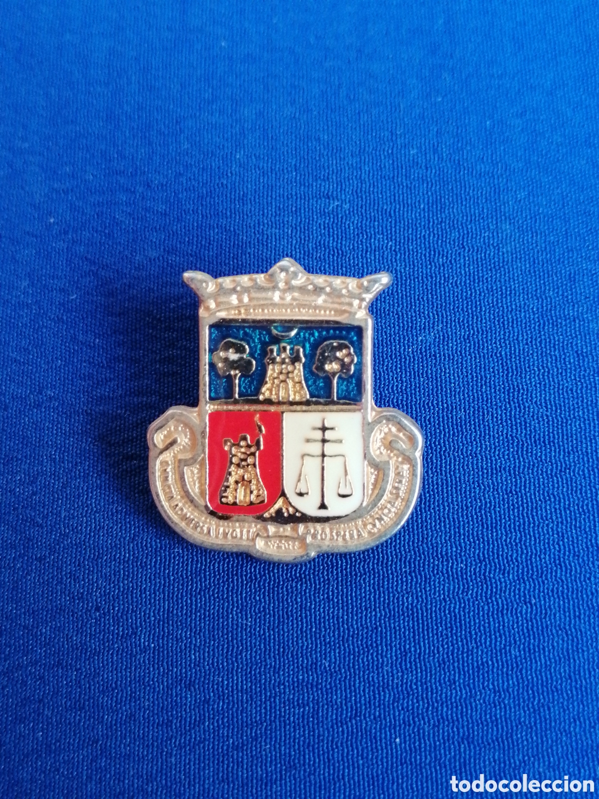 Pin's de collection: ESCUDO HER&Aacute;LDICO BURJASOT (VALENCIA) PIN