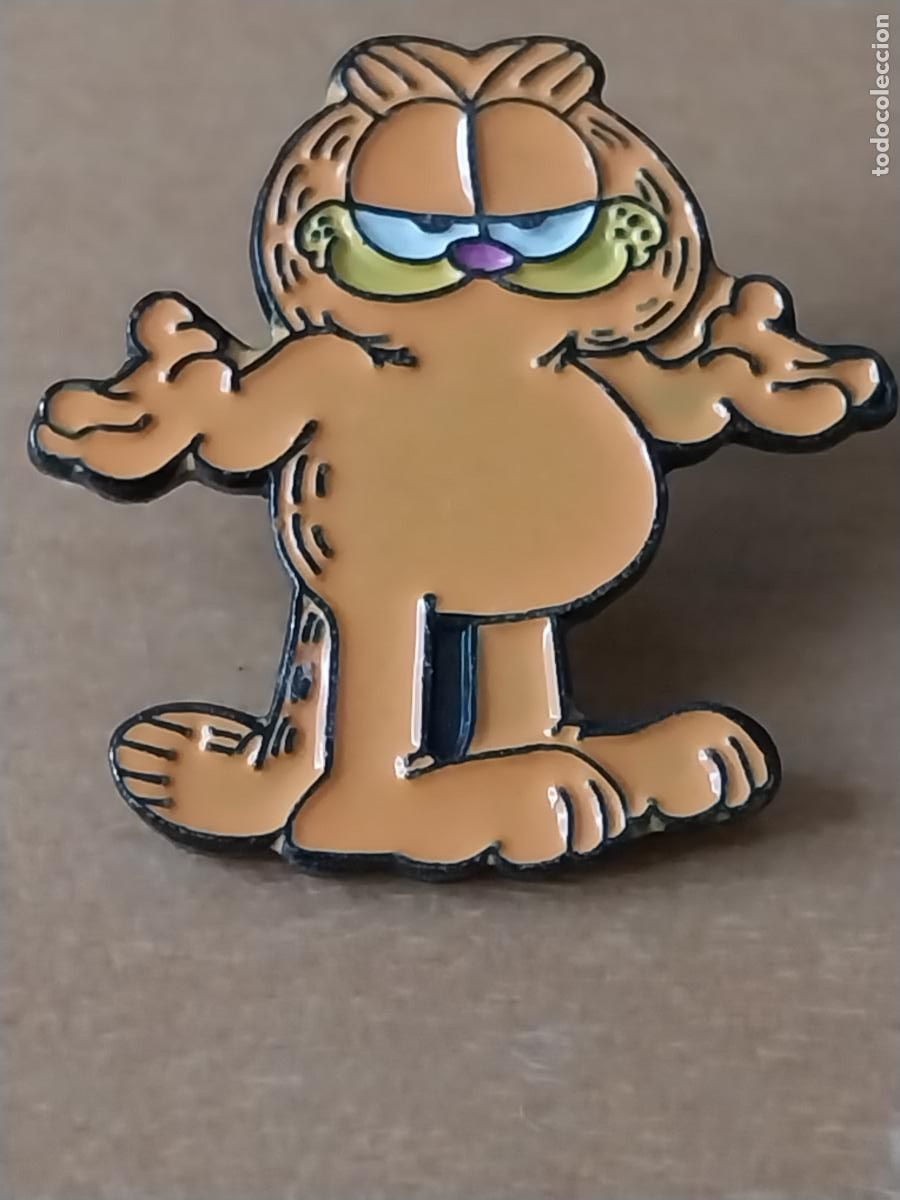 Pins de colecci&oacute;n: GARFIELD PIN PINCHO METAL PINTURA LACADA 2,3CM ALTO