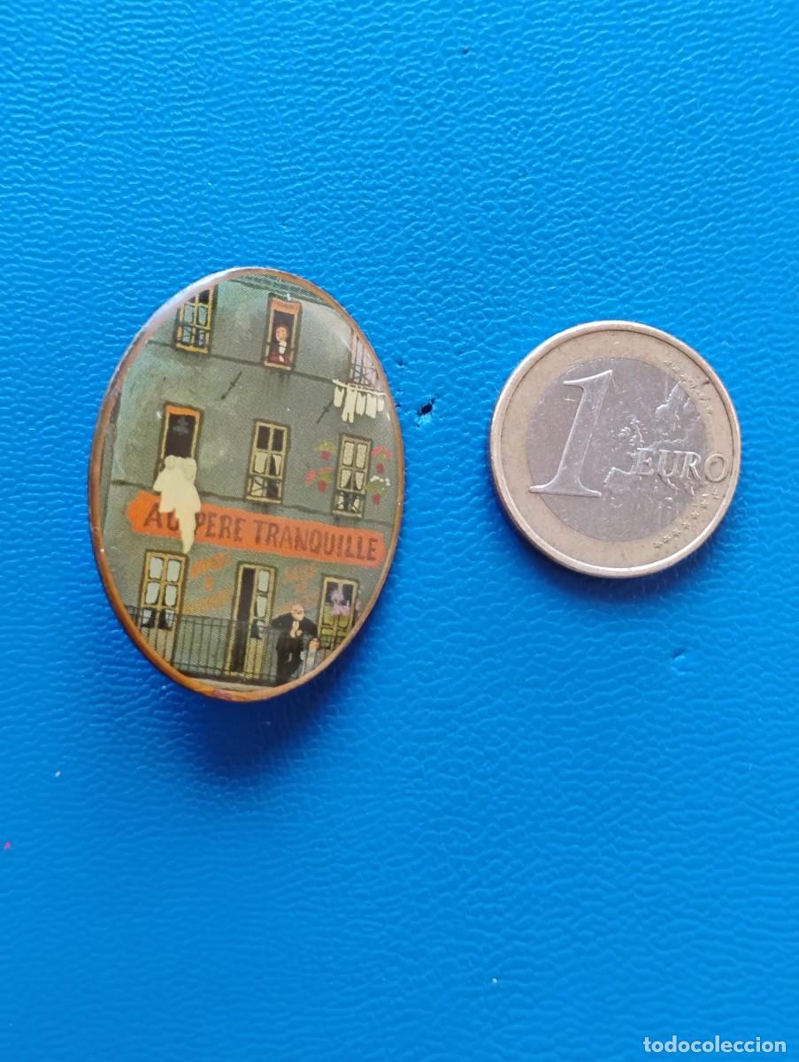 Pins de colecci&oacute;n: ANTIGUA INSIGNIA/PIN AGUJA IMPERDIBLE - AG..PERE TRANQUILLE - A IDENTIFICAR - NO PIN